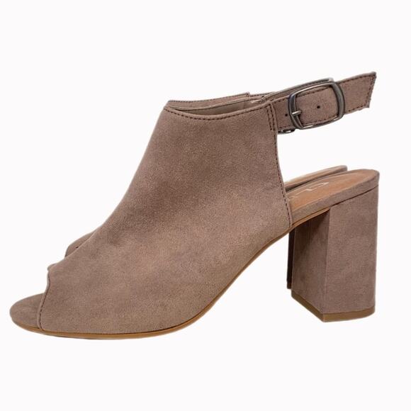 Chinese Laundry Peep Toe Mules Sz 10 - Picture 4 of 6